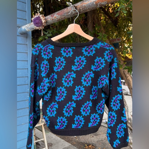 Vintage 80’s Back to Back Sweater - Picture 3 of 4